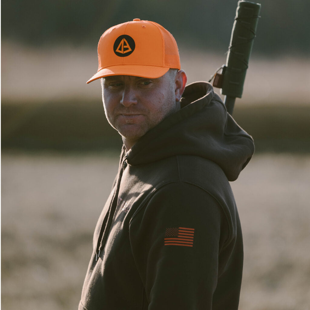 Blaze Orange Trucker Hat